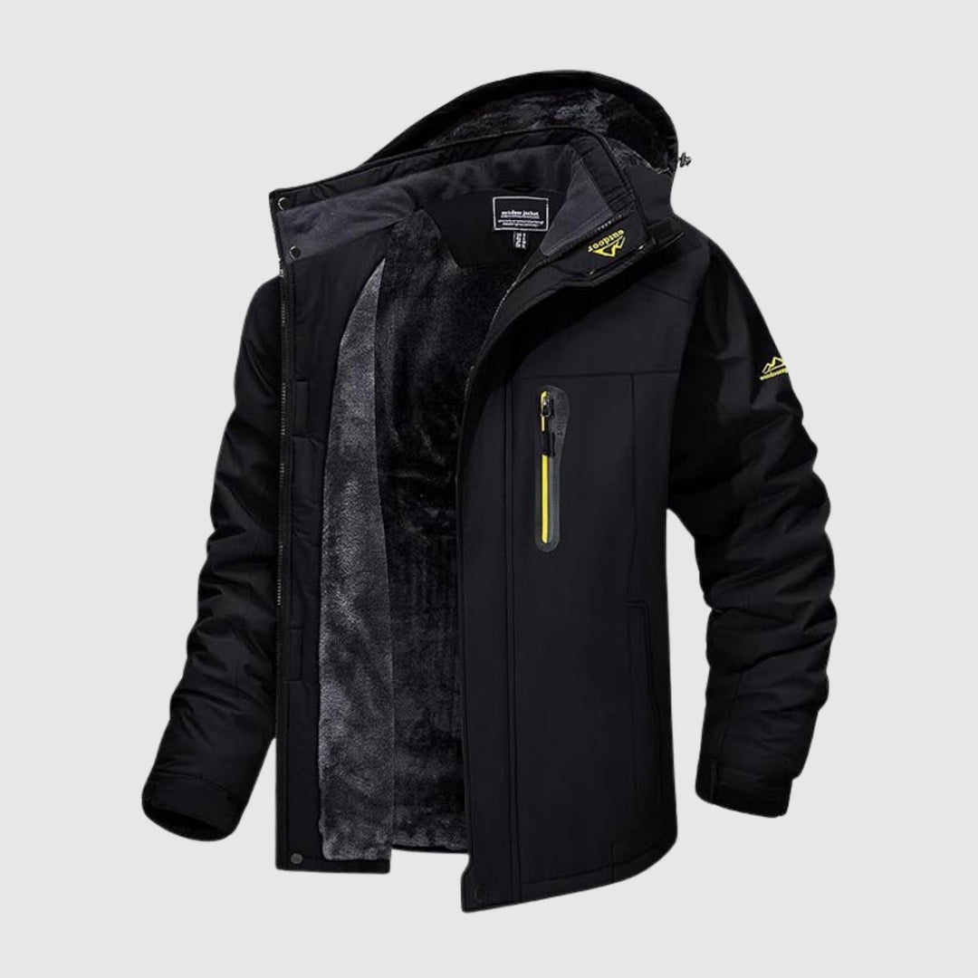 Václav – Nepromokavá Zimní Bunda do Přírody s Fleecovou Podšívkou