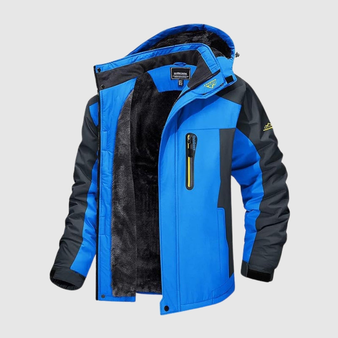 Václav – Nepromokavá Zimní Bunda do Přírody s Fleecovou Podšívkou