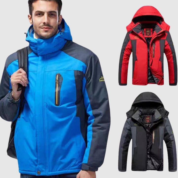 Václav – Nepromokavá Zimní Bunda do Přírody s Fleecovou Podšívkou