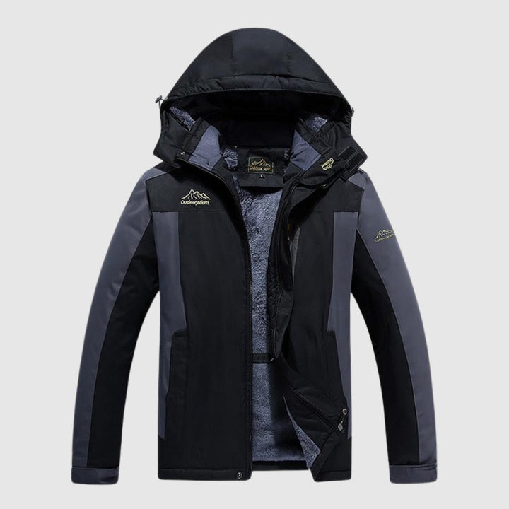 Václav – Nepromokavá Zimní Bunda do Přírody s Fleecovou Podšívkou