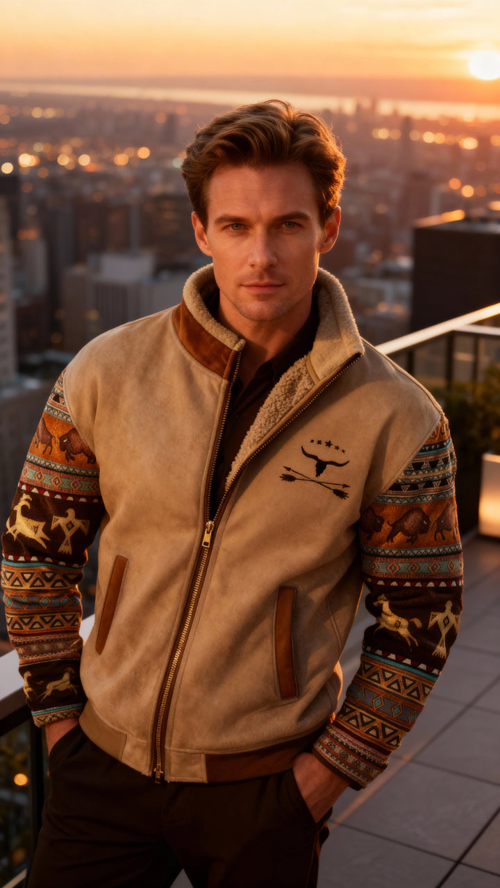 Adam – Stylová Fleecová Bunda s Termo Vnitřním Podšívkou